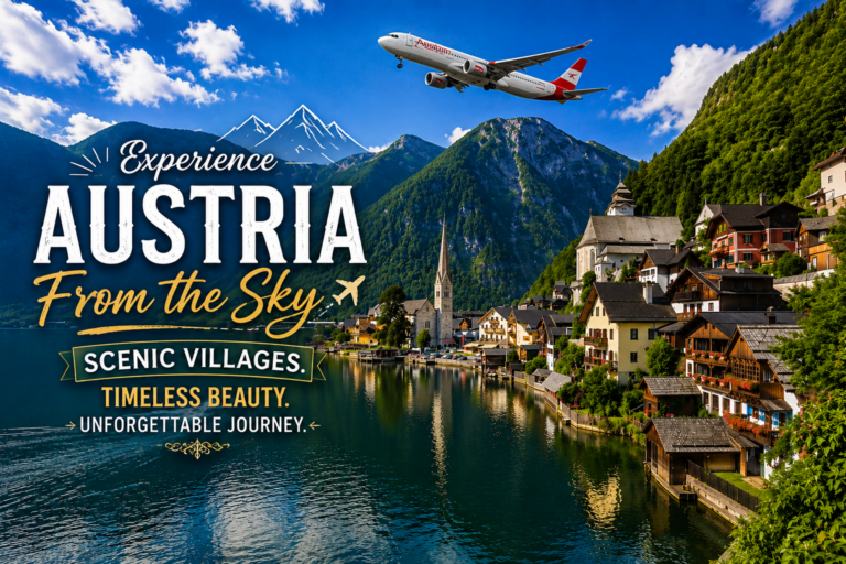 Discover Austria’s Charming Villages and Alpine Landscapes by Air