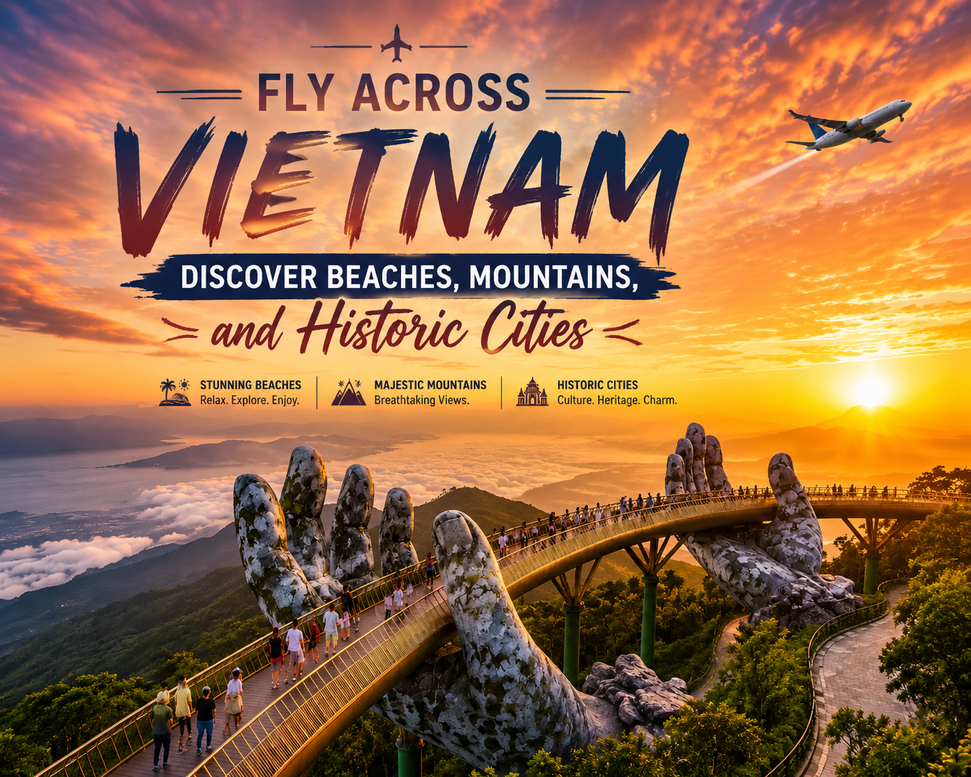 Places to Visit in Vietnam , best Places to Visit in Vietnam , top Places to Visit in Vietnam , famous Places to Visit in Vietnam , fly to Vietnam